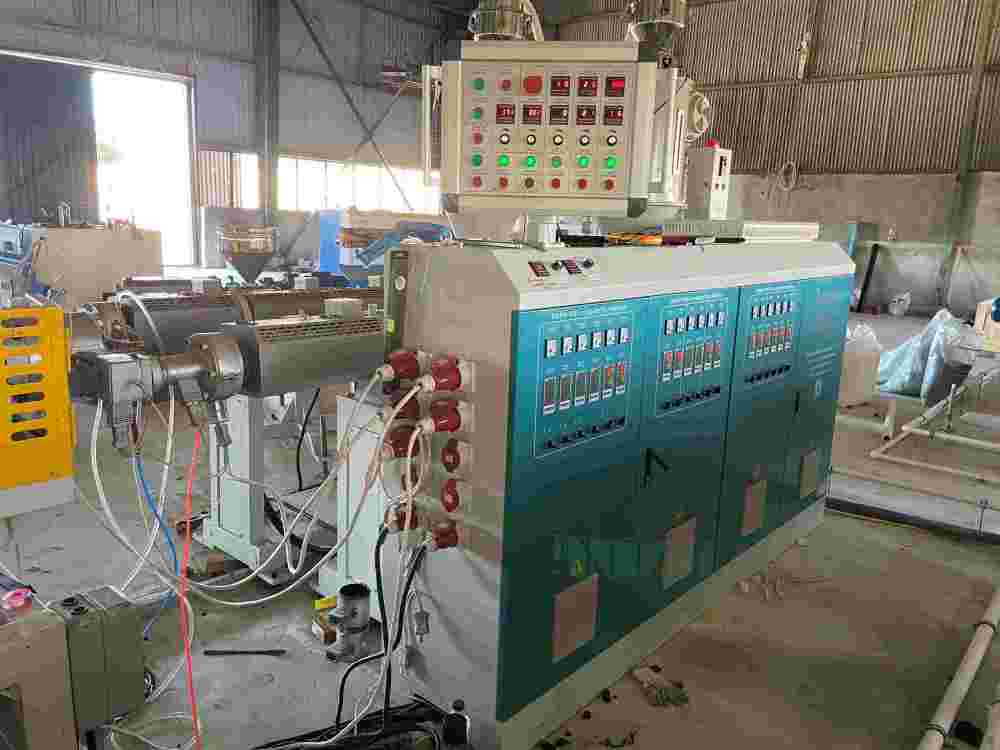 Linia de producție a conductelor ondulate cu perete dublu de 110 mm
