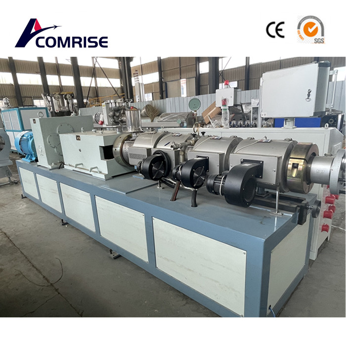 Linia de producție din PVC de 50-250 mm este pe cale să fie finalizată